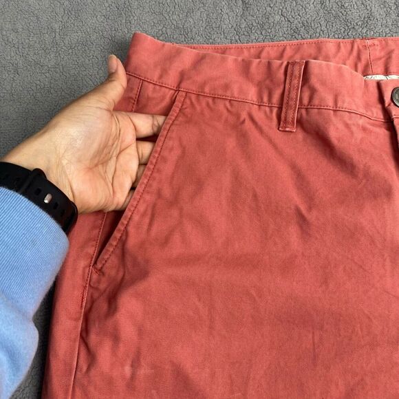 Bonobos Men's Tailored Stretch Chinos Size 34 x 32 Pink Pockets - Picture 15 of 16